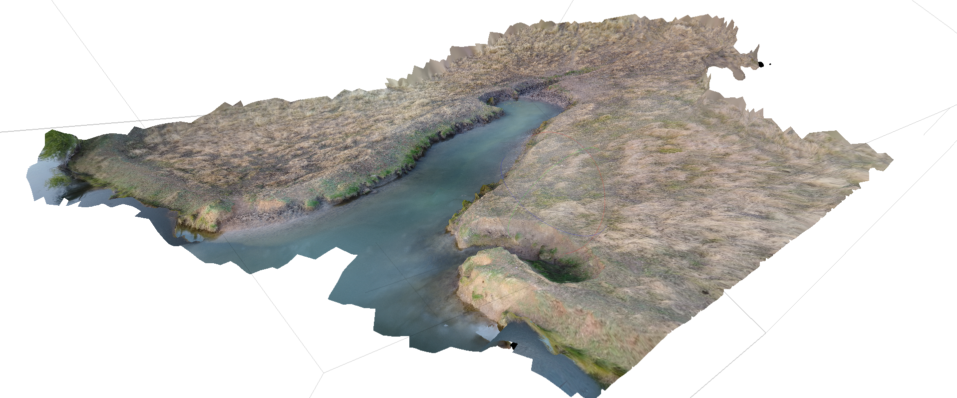 River section photogrammetry preview
