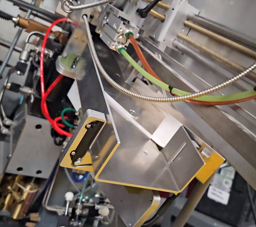 Module sortation mechanical and pneumatic assembly